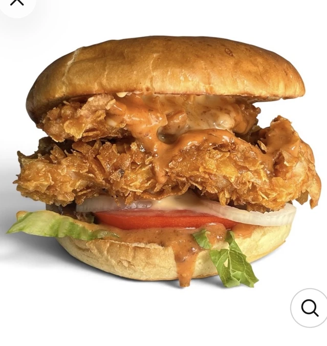 Photo authentique du Classic Chicken Stack